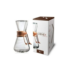 Cafetera de goteo, CM-1C para 3 tazas Chemex Classic Series, Original Leather